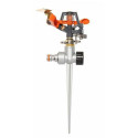 Daewoo DWS1120 water sprinkler Oscillating water sprinkler Metal Black, Grey, Metallic, Orange