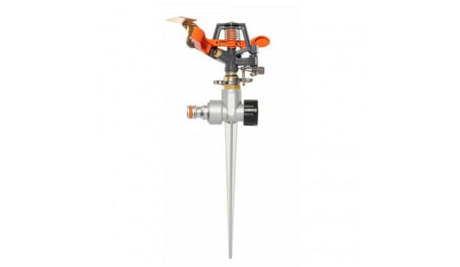 Daewoo DWS1120 water sprinkler Oscillating water sprinkler Metal Black, Grey, Metallic, Orange