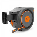 Daewoo DWR3015 garden hose reel Wall-mounted reel Automatic Black, Grey, Orange