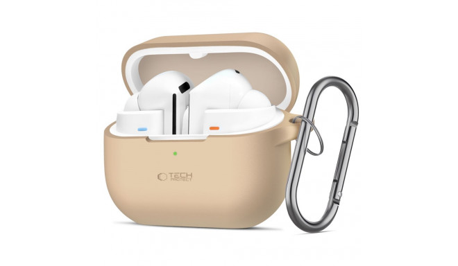 TECH-PROTECT SILICONE HOOK SAMSUNG GALAXY BUDS 3 / 3 FE / 3 PRO CAFFE LATTE