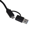USB-C to Ethernet Adapter Unitek U1313C Grey 30 cm
