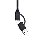 USB-C-Ethernet Adapter Unitek U1313C Hall 30 cm