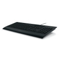 Logitech K280e Wired Keyboard, USB, US, Black