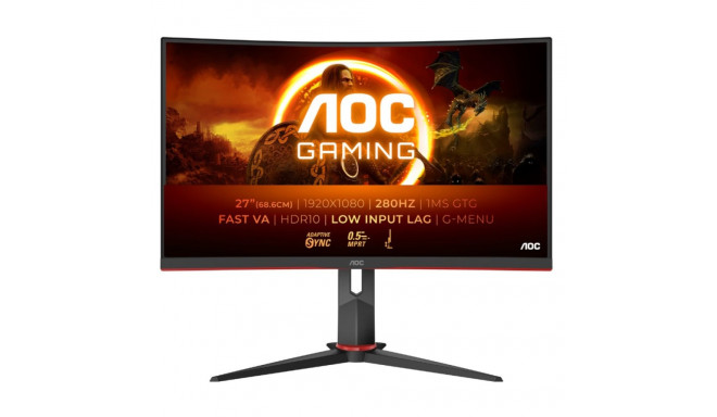AOC C27G2Z3/BK - 280Hz | Full HD | 27'' | VA | 1ms monitor