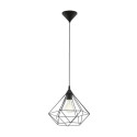 PENDANT LAMP EGLO TARBES BLACK 32,5CM