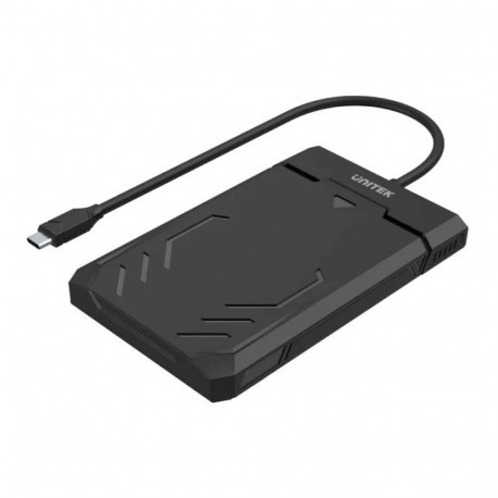 Unitek Y-3036A - DiskGuard 2.5" USB-C kuni SATA III 2.5" HDD/SSD kõvaketta korpus