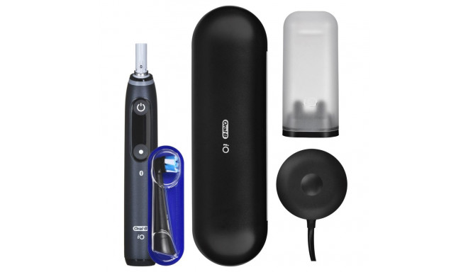 Oral-B iO 4210201363095 elektriline hambahari täiskasvanutele pöörlev hambahari must