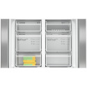 Bosch Serie 4 KFN96VPEA side-by-side refrigerator Freestanding 605 L E Stainless steel