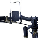 3mk Steel Bike Holder Bicycle Phone Holder - Black