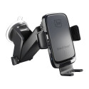 3mk Drive & Charge car phone holder for grille/window/cockpit with inductive charger - black