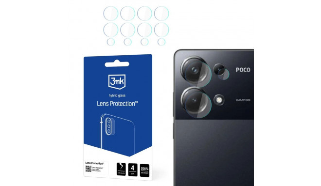 3mk Lens Protection™ hybrid camera glass for Poco M6 Pro 4G