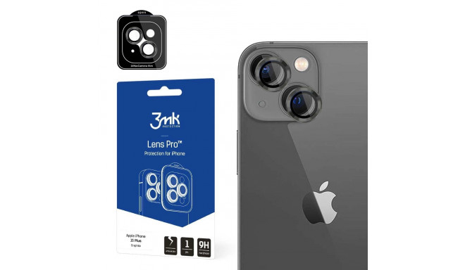 Apple iPhone 15 Plus - 3mk Lens Protection Pro Graphite