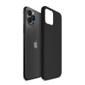 3mk Silicone Case for iPhone 11 Pro Max - black