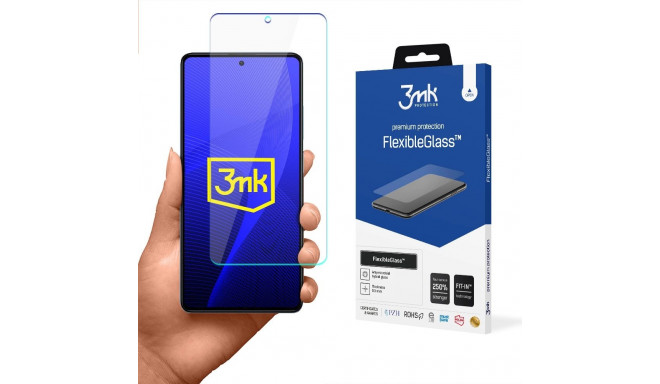 Tempered glass for Xiaomi Redmi Note 12 hybrid flexi 7H series 3mk FlexibleGlass
