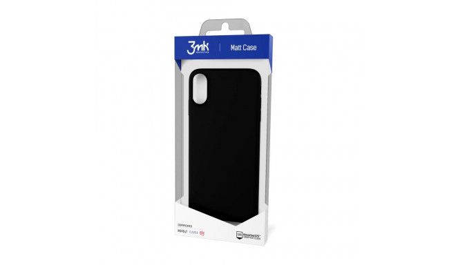 Case for Xiaomi Redmi Note 12 Pro+ from the 3mk Matt Case series - black