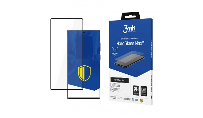 Samsung Galaxy S23 Ultra - 3mk HardGlass Max™ FingerPrint