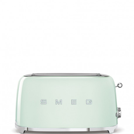 Toaster - Smeg TSF02PGEU 2-Slot Extra Wide with 6 Browning Levels Pastel Green