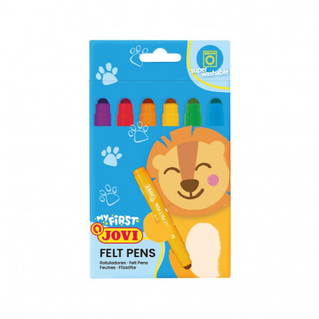 Viltpliiatsid JOVI MY First Felt Pen Case, 6tk