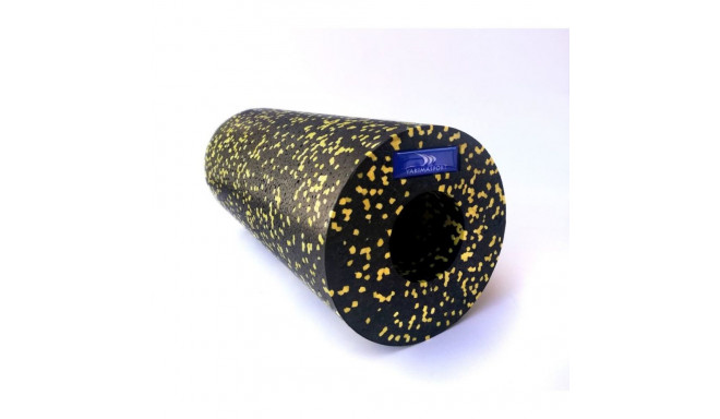 Smooth massage roller EPP Roller Black - Yellow 100501