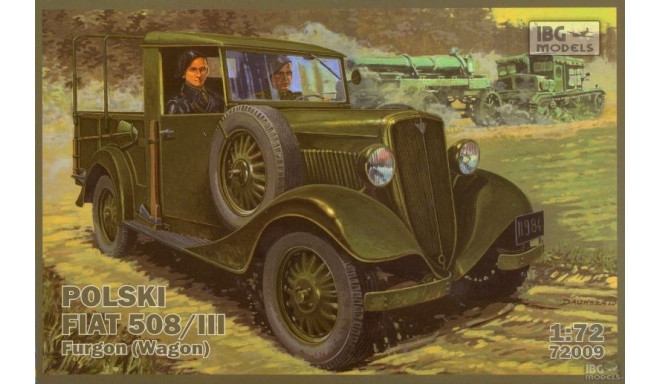 IBG model Polski Fiat 508/III furgon