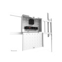 NEOMOUNTS Move Go XL Mobile Floor Stand fast install height adjustable white
