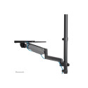 NEOMOUNTS wall mounted sit-stand workstation Screen Keyboard & Mouse