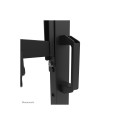 NEOMOUNTS Move Go XL Mobile Floor Stand fast install height adjustable black