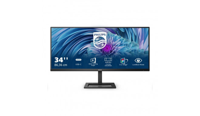 PHILIPS 346E2LAE/00 34-tolline E-Line UltraWide LCD TFT HDMI DP USB-C