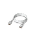 Ubiquiti UACC-Cable-Patch-EL-1M-W networking cable Translucent, White Cat6