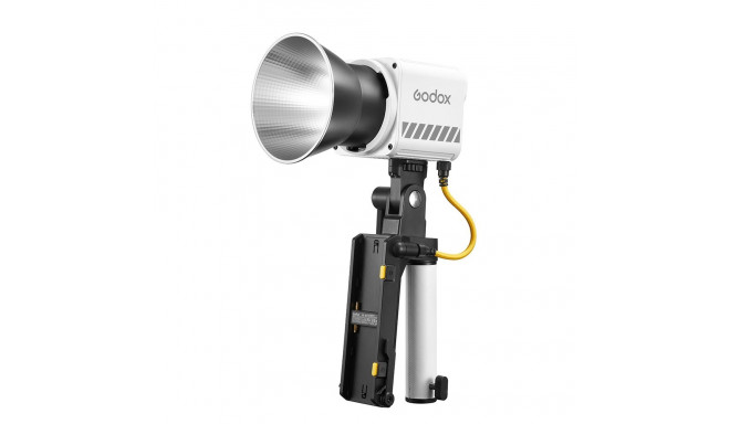 Godox ML60II BI Portable LED Lightï¼Bi Color) with AK B01 Holding Handle and Battery Support Kit