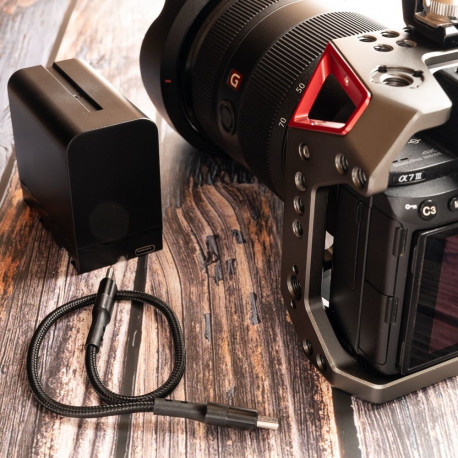 Caruba USB C to USB C 60W Cable 30cm Black