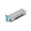 JJC CR UCL1 Memory Card Reader Grijs