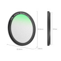 SmallRig 4217 MagEase Magnetic 1/4 Effect Black Mist Filter Kit (52mm)