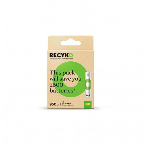 ACCU 950mAh AAA ReCyko 2 tk