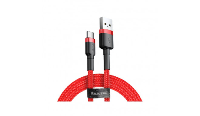 BASEUS USB Type C kaabel 2m (CATKLF-C09) Punane+Punane