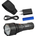 Alumiiniumtaskulamp aku, LED U2x3 2700 lm, CE, Proline