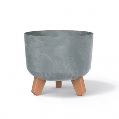 Doniczka Gracia Beton Effect DGRL200E - beton śr. 200 mm