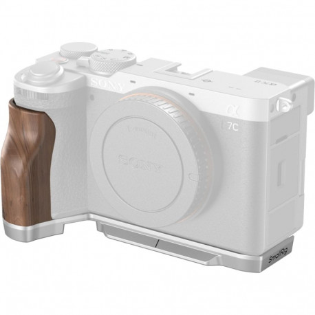 SmallRig L-kujuline kinnitusplaat 4796 puidust käepidemega Sony Alpha 7C II / Alpha 7CR