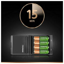 Akulaadija + Akud DURACELL CEF27 2 x AA + 2 x AAA 1700 mAh 750 mAh (1 Ühikut)