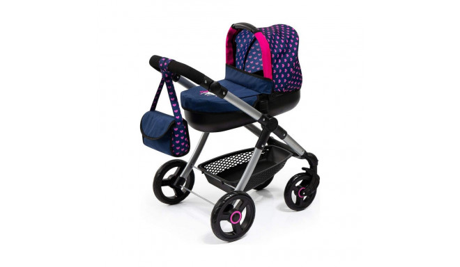 Коляска для кукол Reig Stule Pram Тёмно Синий 63 cm