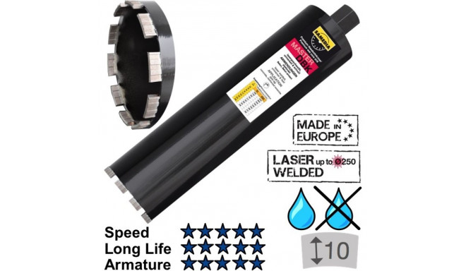 Diamond core bit, DBK 172 x 450 mm, SAMEDIA