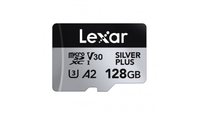 Lexar HÕBE PLUSS | 128 GB | microSDXC | Välkmälu klass 10