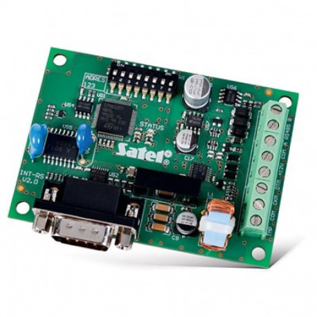 SATEL RS-232/485 Liides Süsteemide Integreerimiseks. INT-RS PLUS