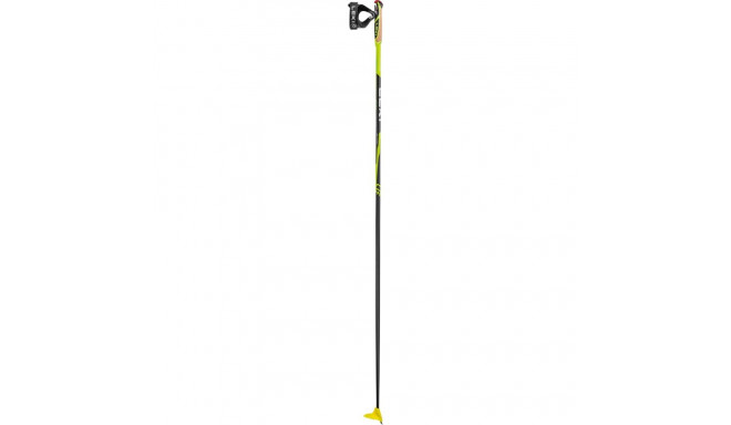 LEKI CC 450 suusakepp 145 cm Must, Valge, Kollane Süsinik