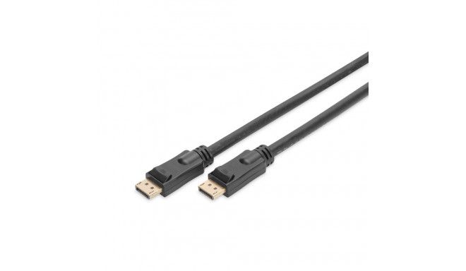 Digitus Displayport ühenduskaabel, DP, võimendiga