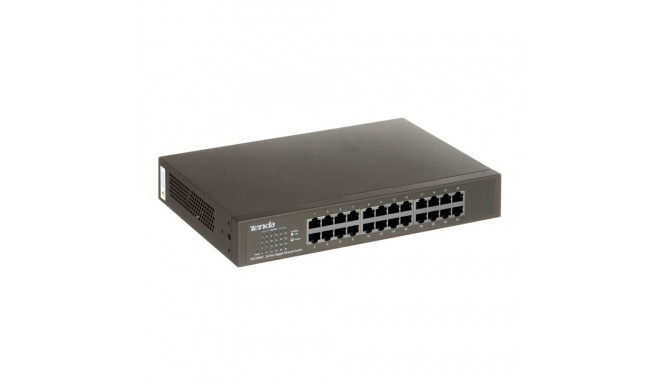 Tenda 24-portine gigabitine Etherneti lüliti haldamata sinine