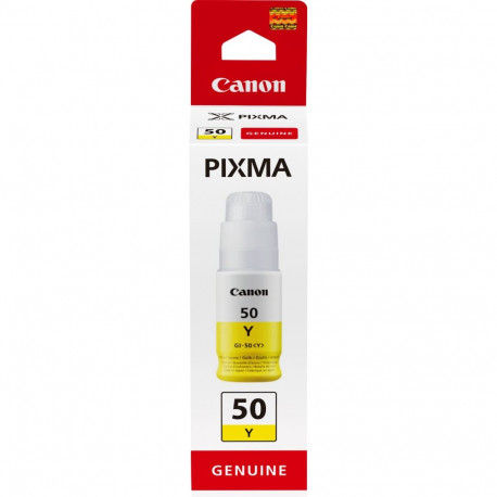 Tint Canon GI-50Yellow / kollane 7700lk - for PIXMA G5050, G6050, G7050, GM2050, GM4050