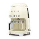Drip Coffee Maker Smeg 50' Style Cream Color