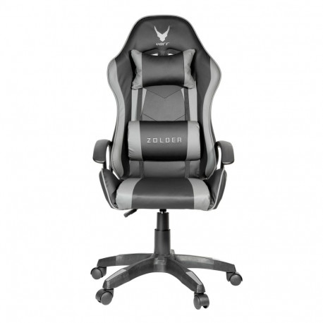 VARR GAMING CHAIR ZOLDER GAS LIFT TWO PILLOWS GREY+BLACK [45859]