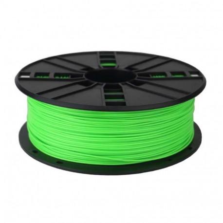 Gembird 3D printing filament ABS Fluorescent Green  1 75mm  1kg